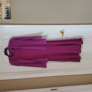 Dress and matching sweater